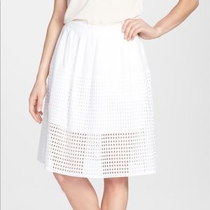 Chelsea28 Eyelet Cotton Full Skirt